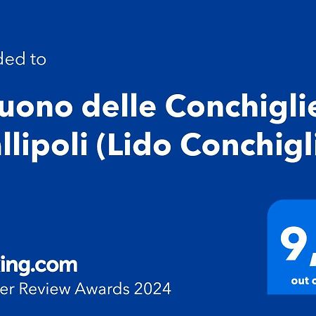 Il Suono Delle Conchiglie - Lido Conchiglie Gallipoli Eksteriør billede