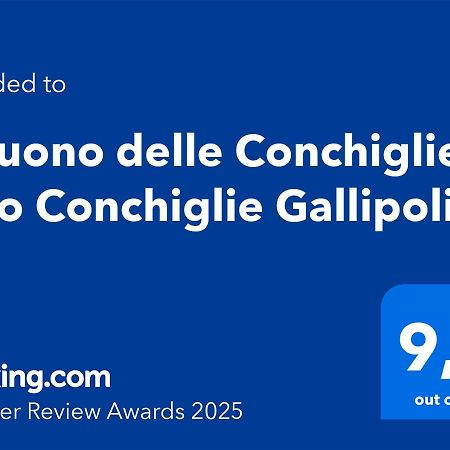 Il Suono Delle Conchiglie - Lido Conchiglie Gallipoli Eksteriør billede