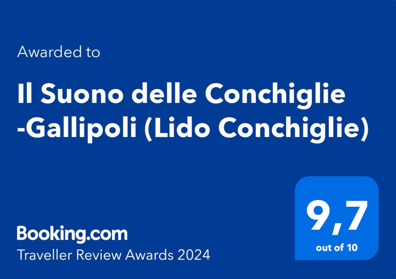 Il Suono Delle Conchiglie - Lido Conchiglie Gallipoli Eksteriør billede